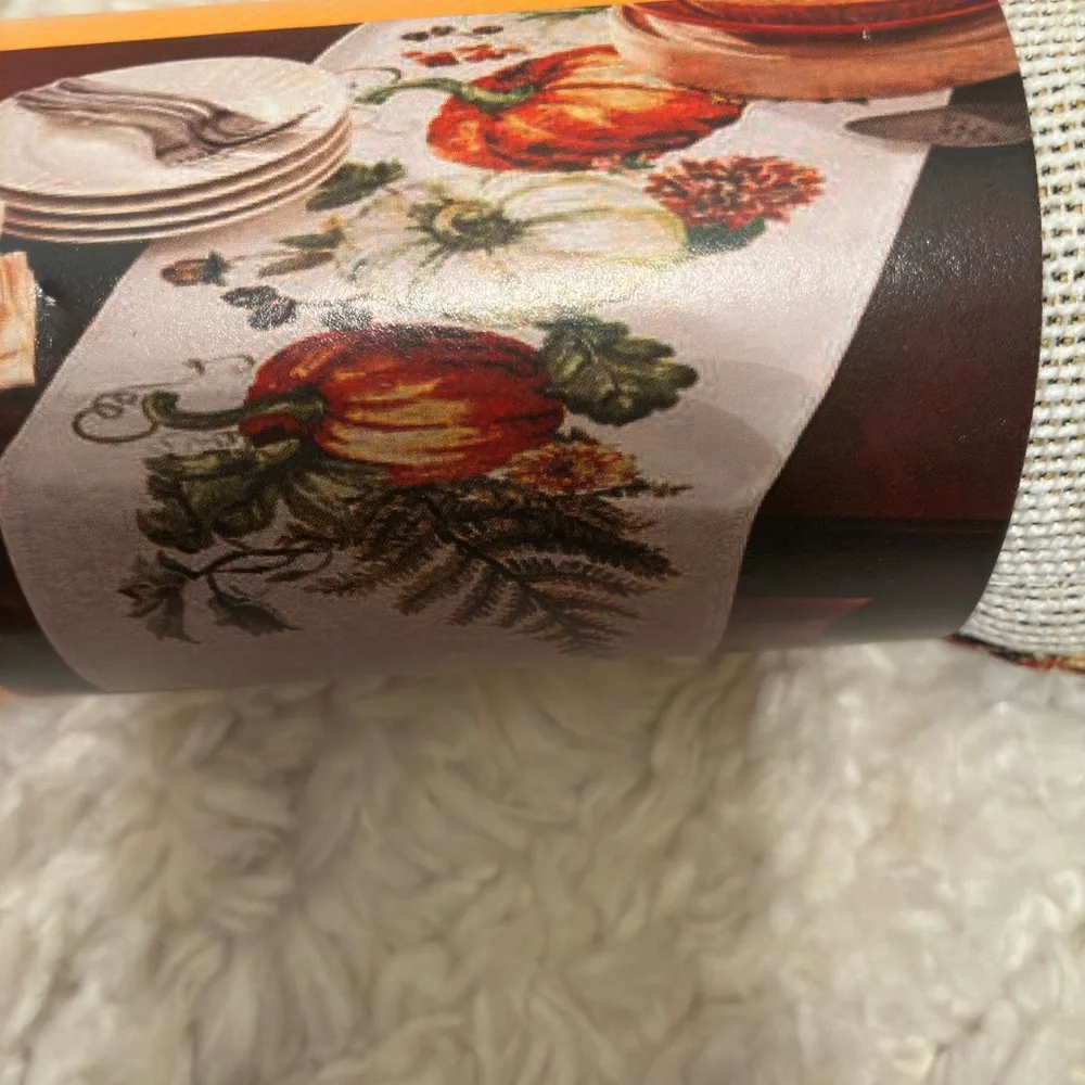 Way‎ to Celebrate Harvest Decorative Runner NWT